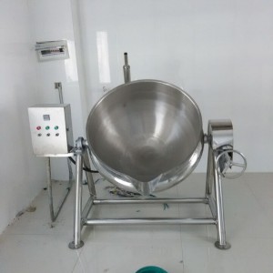 牛肉干炒鍋炒醬鍋蒸汽不銹鋼帶攪拌夾層鍋廠家直銷(xiāo) 節(jié)能大型炒鍋