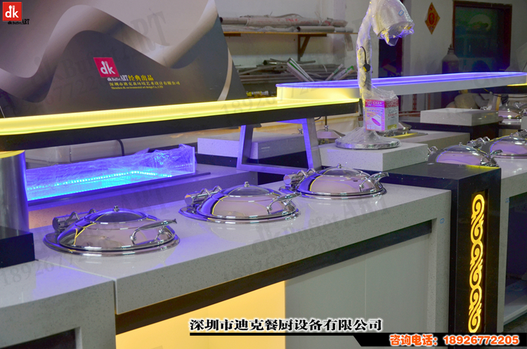 橢圓形餐臺(tái)大理石臺(tái)面石英石自助餐臺(tái)制作廠家 熱菜保溫自助餐臺(tái) 酒店自助餐廳設(shè)計(jì) 員工自助餐臺(tái) 深圳迪克移動(dòng)布菲臺(tái)自助餐廳取餐臺(tái)專業(yè)快速 (1).JPG