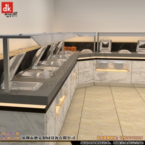 加拿大餐廳自助餐臺定做 自助餐加熱自助餐爐 dk組合式布菲臺設(shè)計(jì)