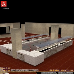 專業(yè)定做自助餐臺 機(jī)關(guān)單位政府餐廳自助餐線 大理石餐臺設(shè)計(jì)制作