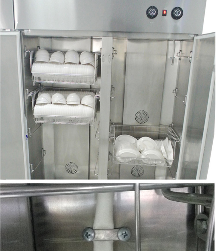 美廚消毒柜商用立式保潔碗柜720L大容量熱風(fēng)循環(huán)發(fā)泡消毒碗柜雙門