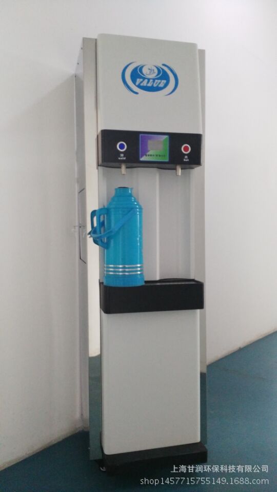 商用凈水器設備，加熱一體商務純水機 400純水機 可加液晶電視