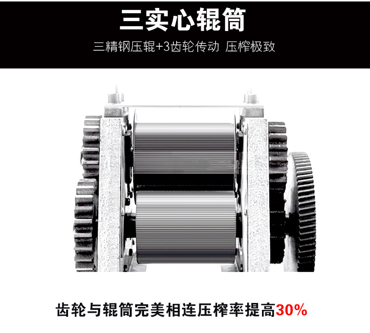 元芳廠家直銷商用蓄電池電瓶甘蔗機(jī) 全自動(dòng)不銹鋼甘蔗榨汁機(jī)臺(tái)式