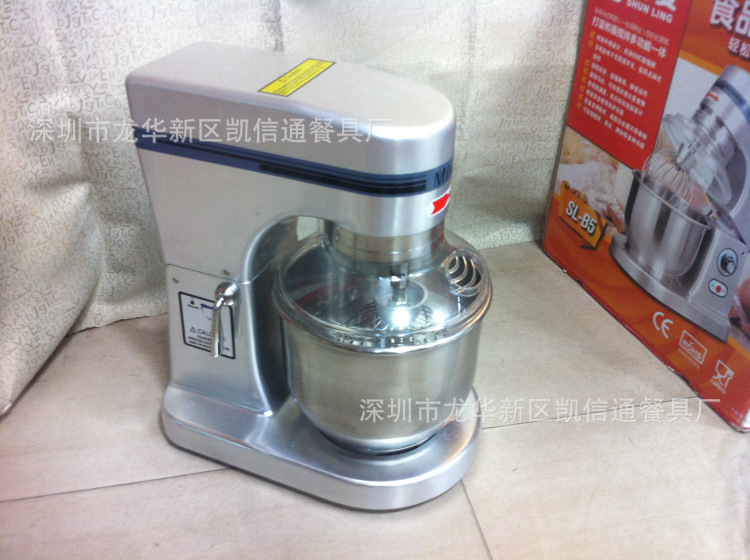 順菱 SL-B5 三功能 5L鮮奶攪拌機(jī) 打蛋機(jī) 商用 忌廉機(jī) 和面機(jī)