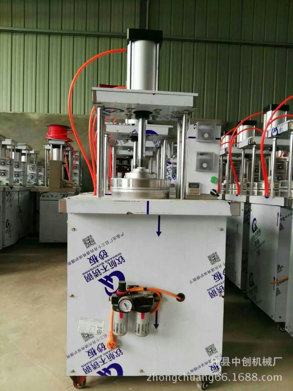中創(chuàng)生產(chǎn)供應 烙餅機 新型自動 烙餅機 商用多功能壓餅機四季熱銷