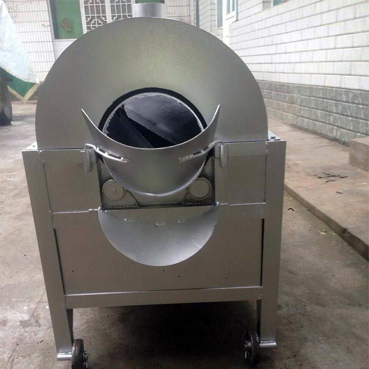 新型立式燃?xì)饧訜岢蠢踝訖C(jī) 多功能流動式商用炒貨機(jī) 栗子炒鍋