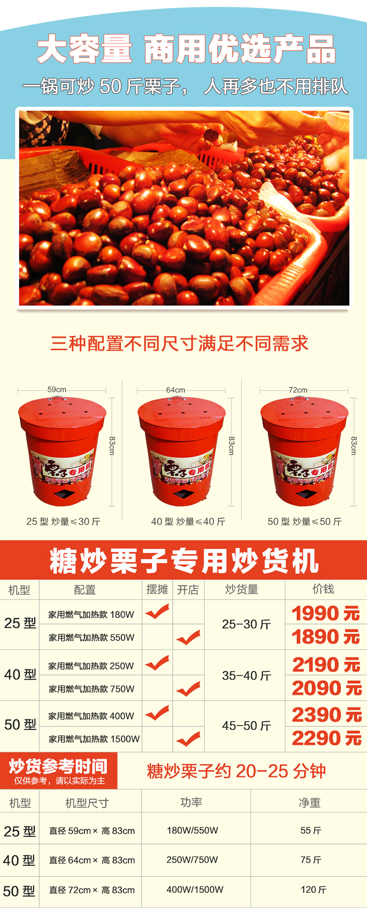 瑞裕廠(chǎng)家直銷(xiāo)商用炒栗子機(jī) 炒栗子鍋 糖炒栗子機(jī)