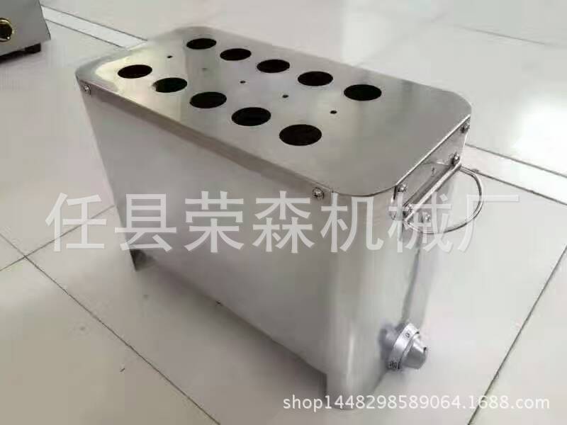 新款十孔燃?xì)獾澳c機(jī) 全自動(dòng)商用電蛋包腸機(jī)香脆熱狗機(jī)