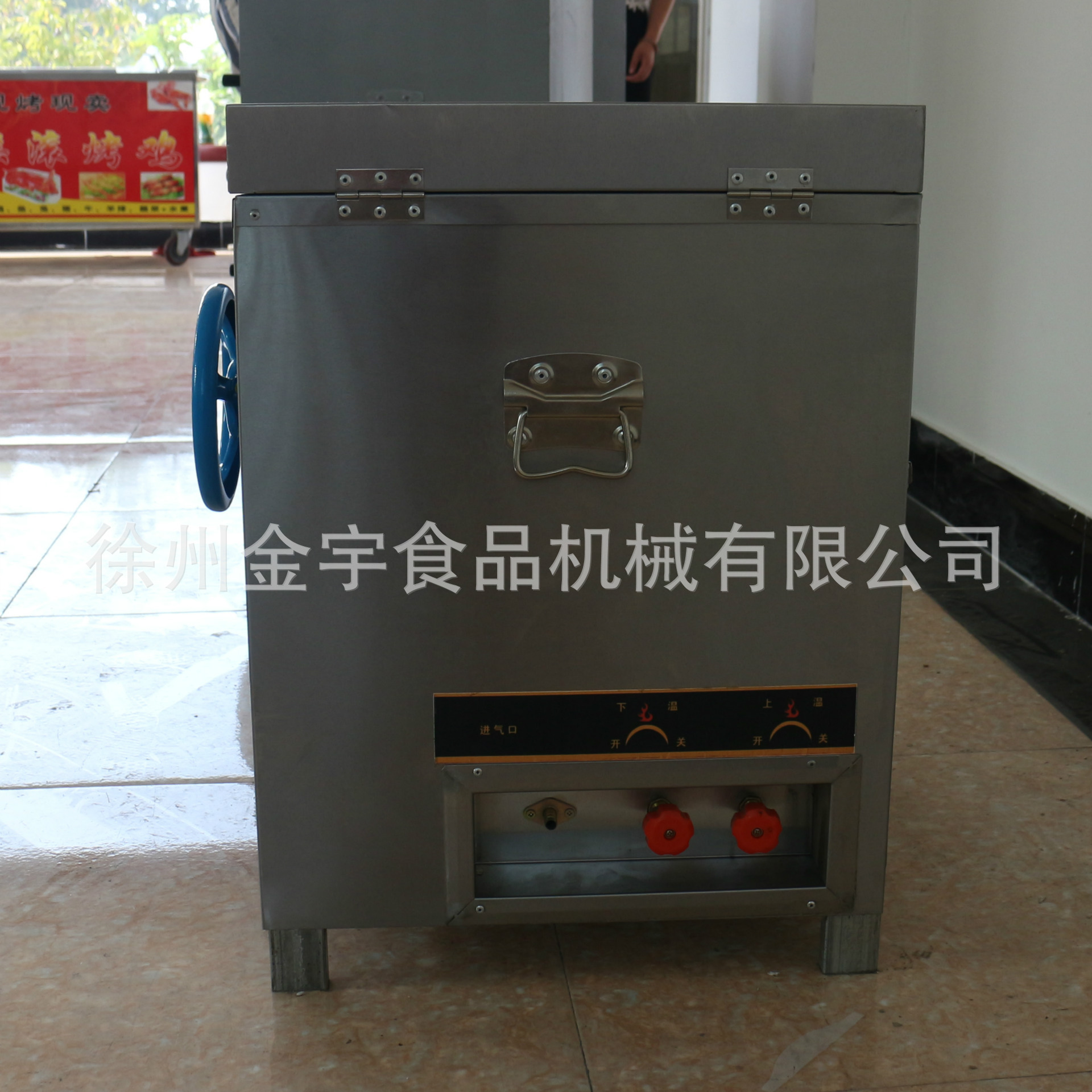 商用多功能半自動(dòng)循環(huán)式保溫蛋卷機(jī)全套燃?xì)饬鏉L筒式蛋卷機(jī)