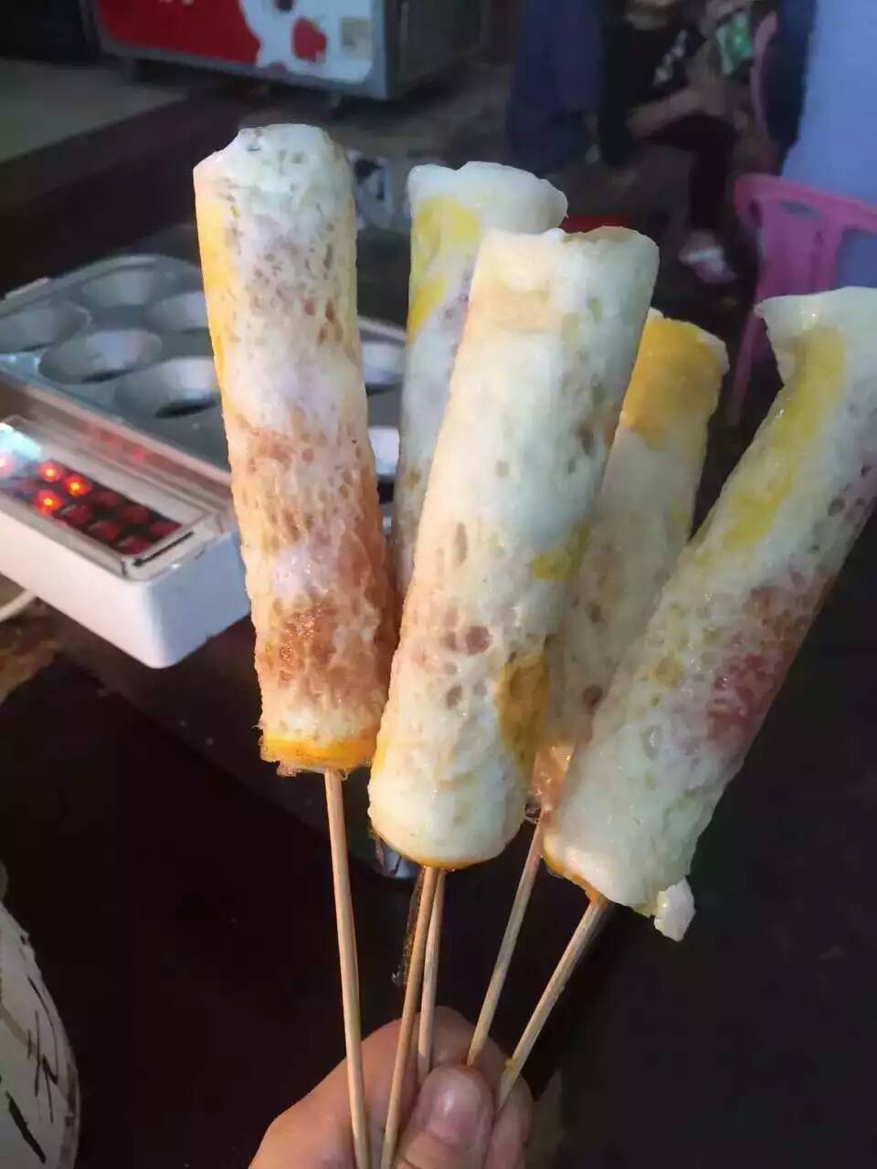 小型十管商用全自動(dòng)蛋卷包腸機(jī) 雞蛋烤腸機(jī)