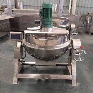 廠家批發(fā) 商用糕點(diǎn)餡料翻炒鍋 帶攪拌火鍋底料熬制鍋 質(zhì)量保證
