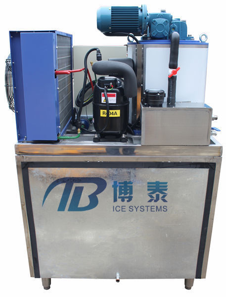 大型商用片冰機(jī) 工業(yè)降溫魚(yú)鱗片冰制冰機(jī) 博泰制冷