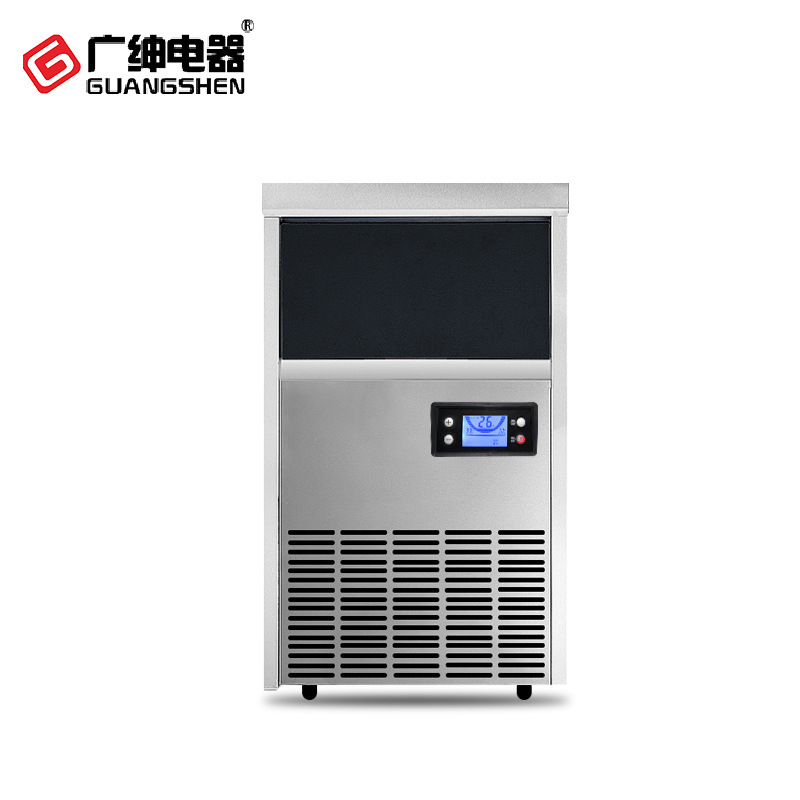 SS90 不銹鋼機(jī)身制冰機(jī) 可樂(lè)冰塊機(jī) 制冰機(jī)商用 冰粒機(jī)廠家直銷(xiāo)