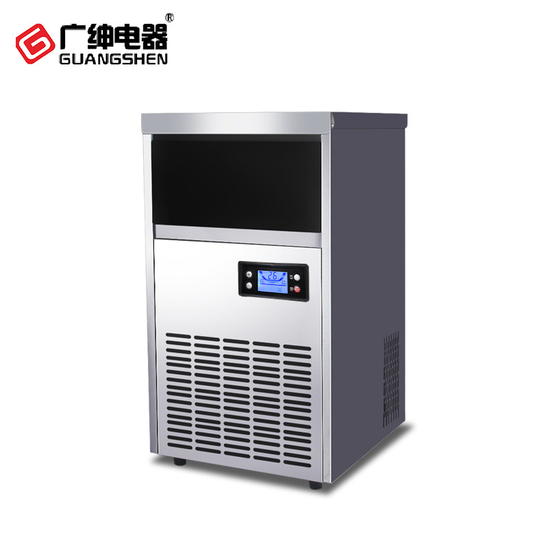 SS90 不銹鋼機(jī)身制冰機(jī) 可樂(lè)冰塊機(jī) 制冰機(jī)商用 冰粒機(jī)廠家直銷(xiāo)
