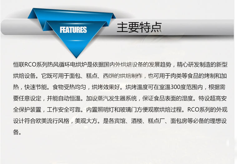 恒聯(lián)RCO-10A 精裝熱風(fēng)循環(huán)電烘爐 面包箱 烘爐面包烤箱商用烘爐