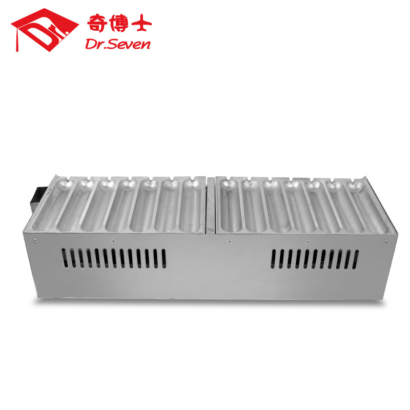 奇博士霍氏秘制烤腸機商用14管熱狗機烤香腸機小吃設(shè)備燃?xì)饪灸c機