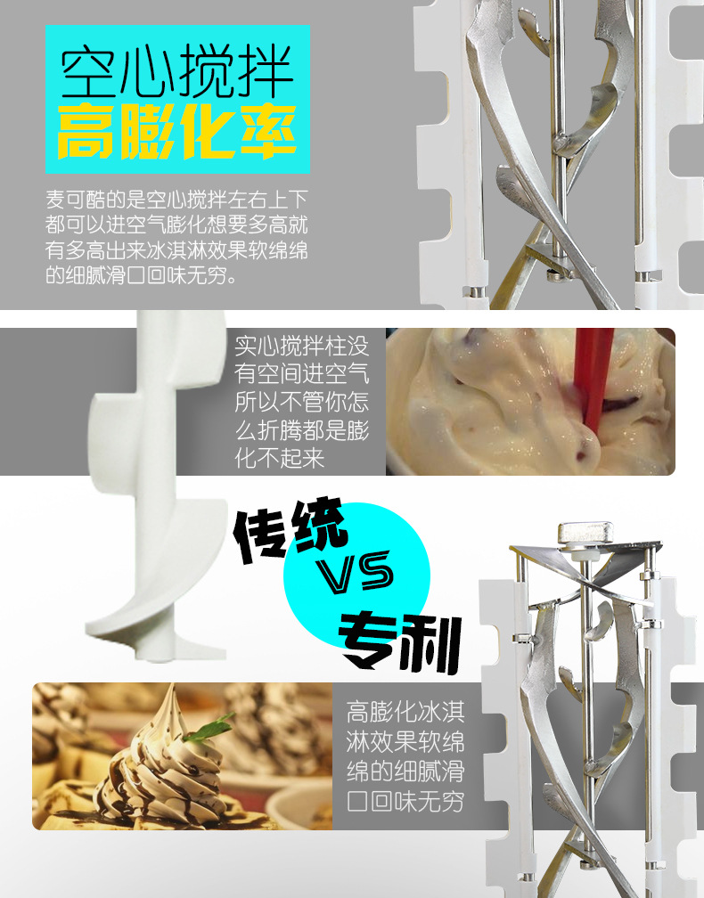 商用酸奶冰淇淋機(jī) 小型水果冰激凌機(jī) 廠家直銷 內(nèi)蒙古遼寧現(xiàn)貨