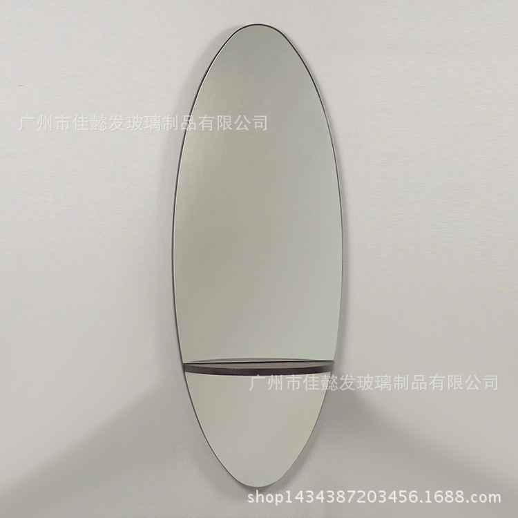 玻璃廠生產(chǎn)異性鏡子梳妝臺玻璃鏡酒店工程玻璃加工質量穩(wěn)定