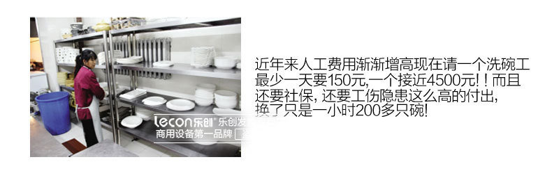 樂創(chuàng)立式提拉式揭蓋式超聲波洗洗碟刷碗全自動洗碗機 商用洗碗機
