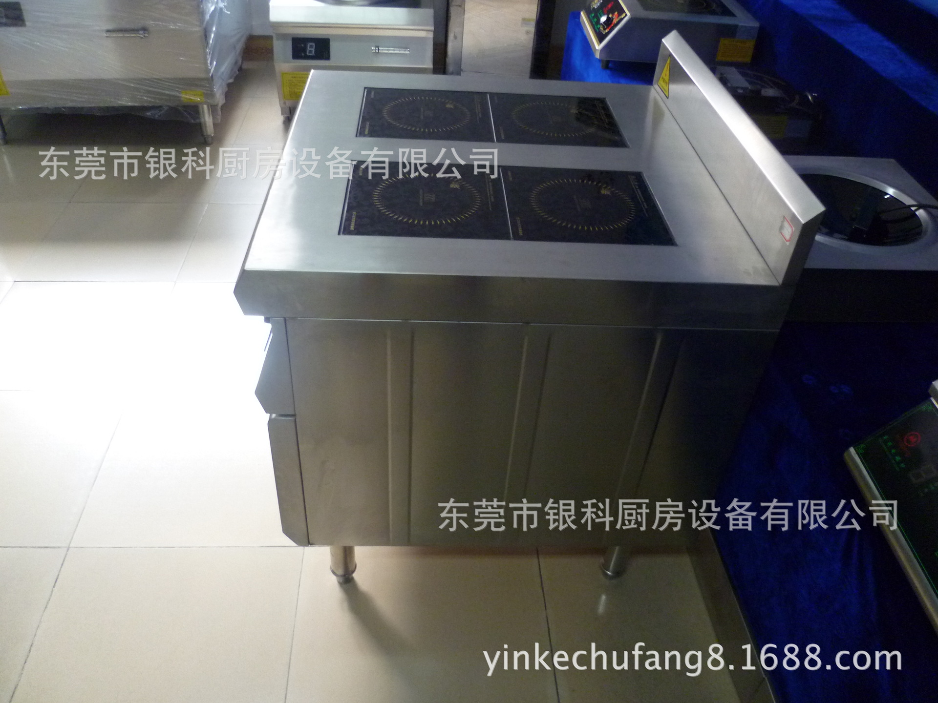 商用電磁四眼煲仔爐商用電磁爐商用爐灶大火力電磁爐廠家直銷(xiāo)