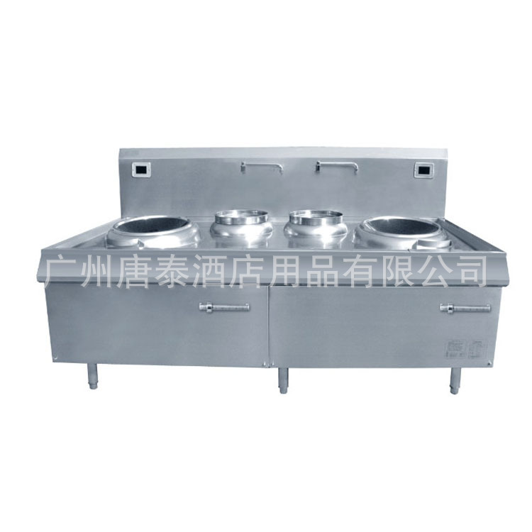 廠家生產(chǎn)商用廚房設(shè)備，炒爐，電磁爐，SXC10C-02 雙頭雙尾小爐