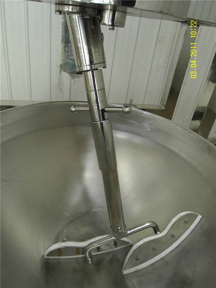 燃?xì)鈹嚢璩村?不銹鋼火鍋底料炒鍋 行星攪拌辣椒醬