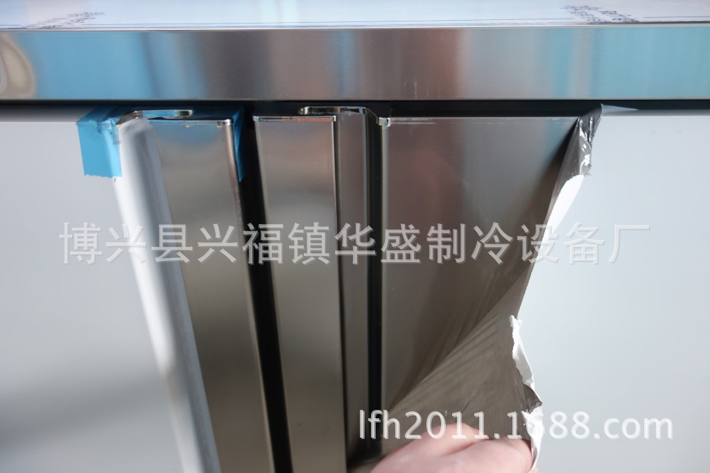供應(yīng)1.2 1.5 1.8米冷藏冷凍雙溫保鮮工作臺(tái) 雙溫操作臺(tái)