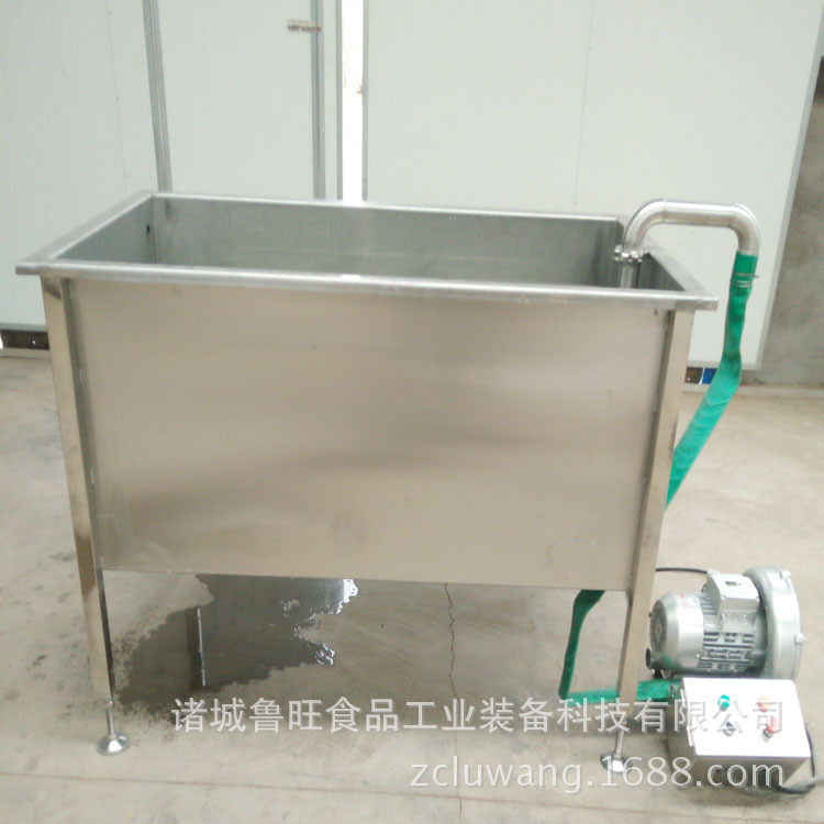 高效不銹鋼解凍池 大蝦解凍調(diào)理池 凍肉制品解凍設(shè)備保修一年