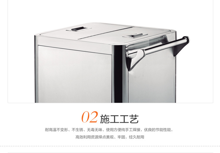 不銹鋼面粉車 可移動調(diào)料車 揭蓋式面粉車 酒店設(shè)備